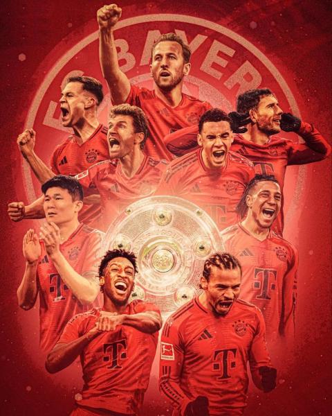 德甲最新积分战报凯恩创纪录拜仁大胜领先多特9分夺半程冠军